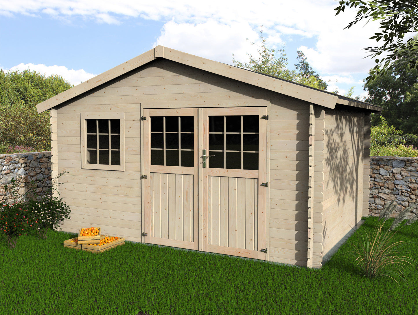 Gartenhaus aus Holz